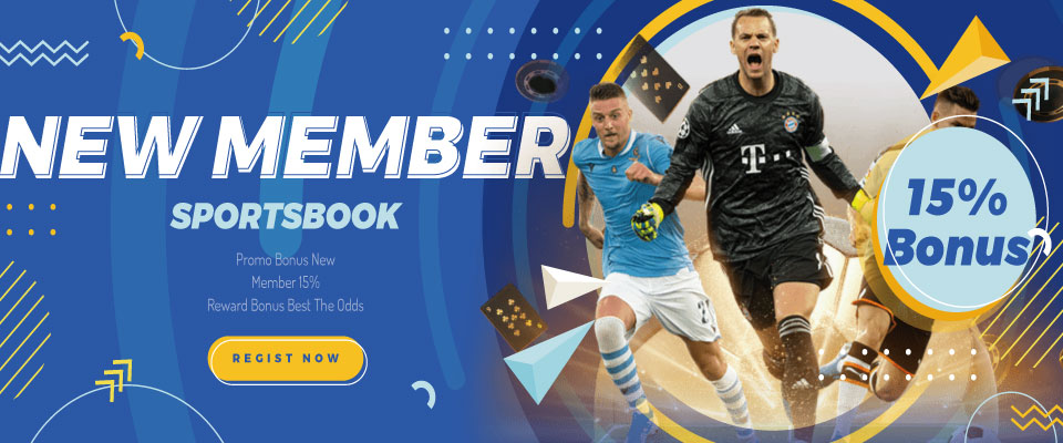BONUS NEW MEMBER SPORTSBOOK 15% - NEXTSLOT777