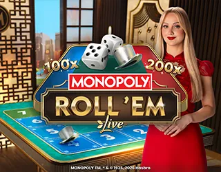 MONOPOLY Roll em - NEXTSLOT777